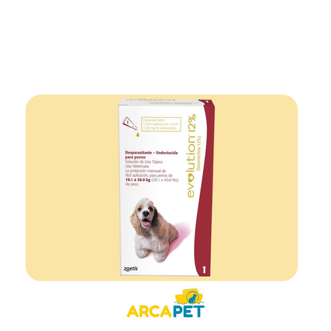 Pipeta Revolution 12% 10 a 20 Kilos