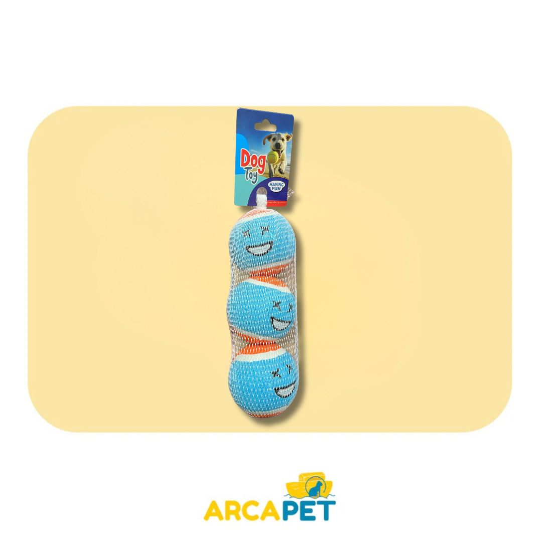 Pelota Tenis Mediana x3