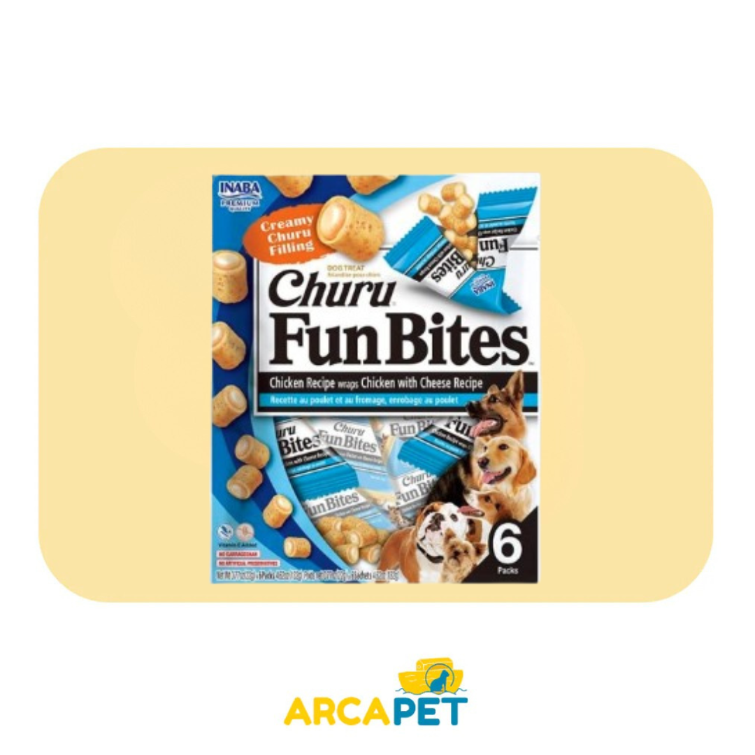 Churu Dog Fun Bites Pollo Queso