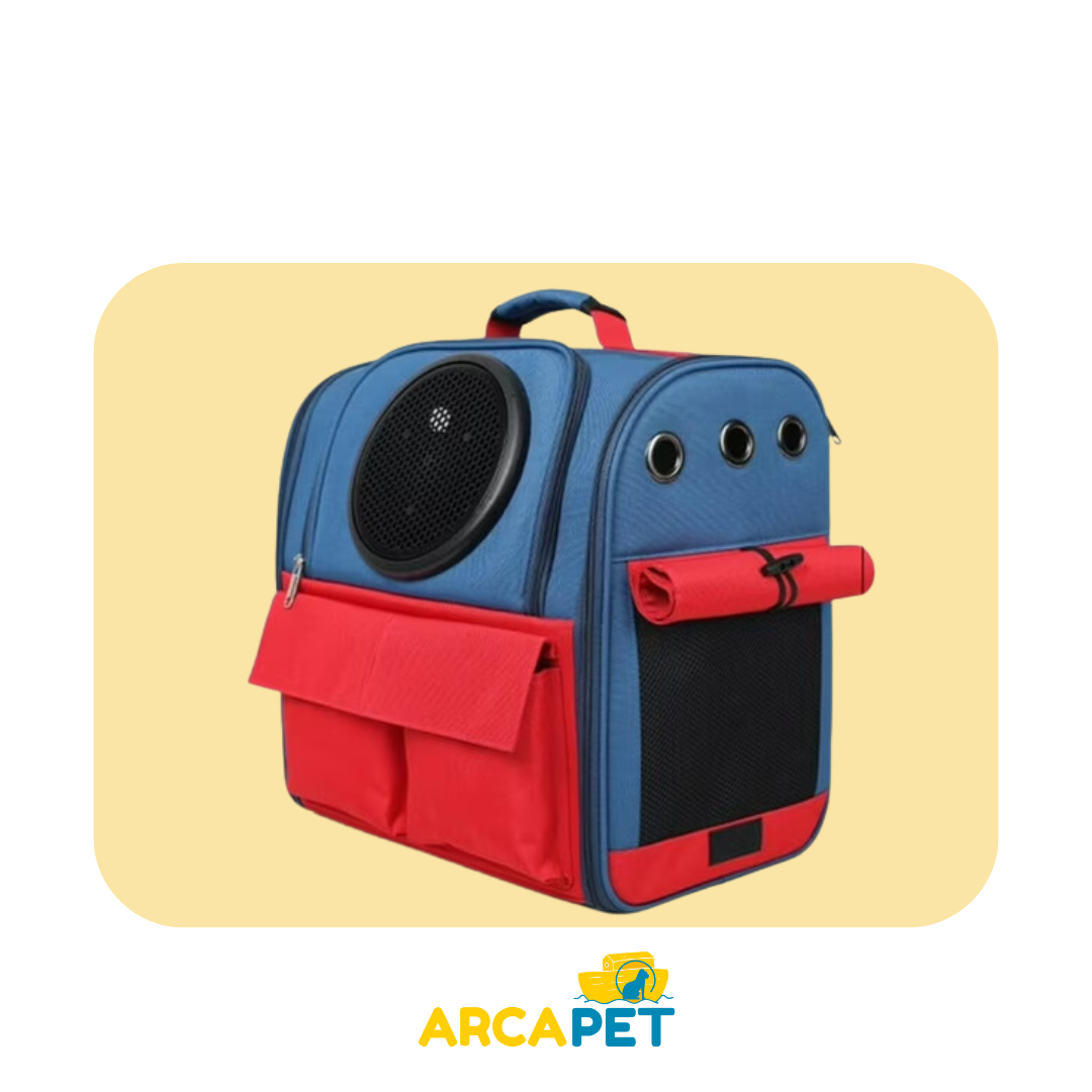 Mochila Para Mascotas Estilo Cápsula