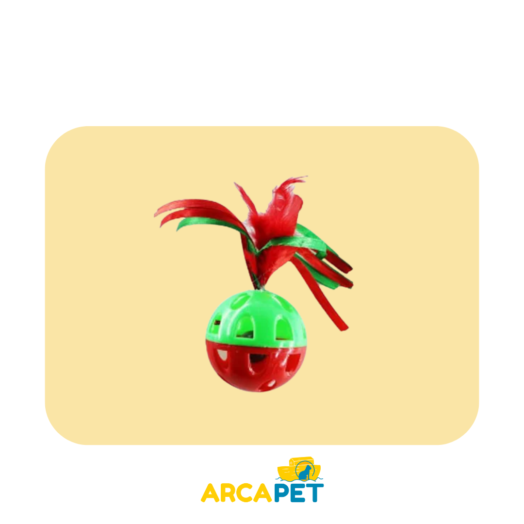 Juguete para Gato Pelota Cascabel