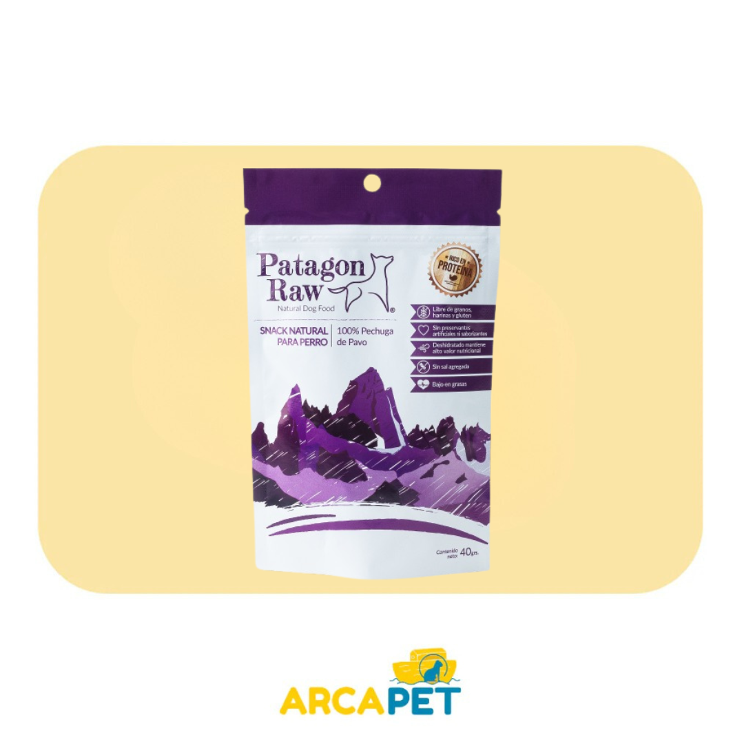 Patagon Raw Canino Carne de Pavo 40g