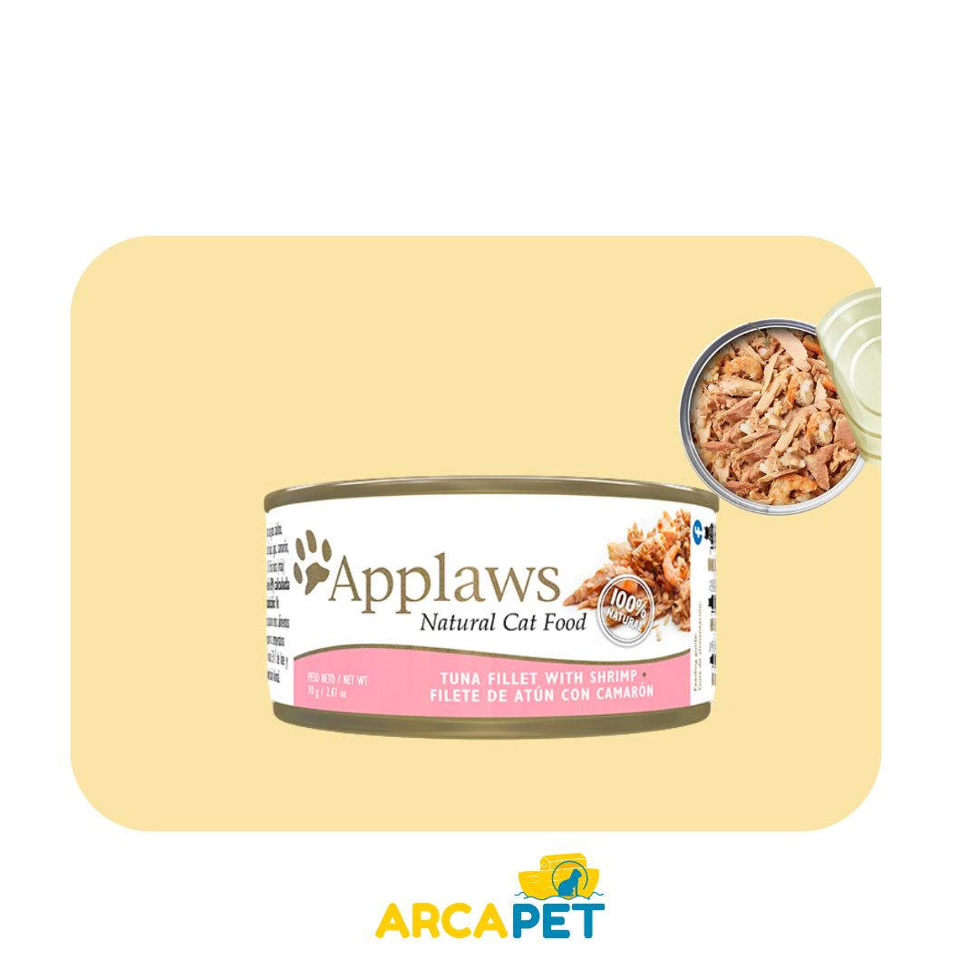 Lata Applaws Gato Atun con Camaron 70 Gr