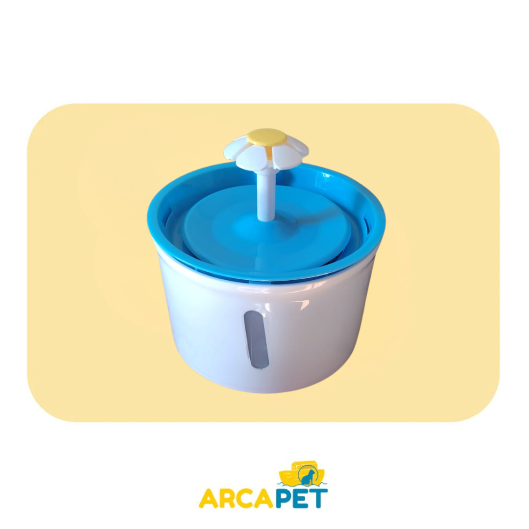 Fuente de agua flor redonda 1.6lts usb