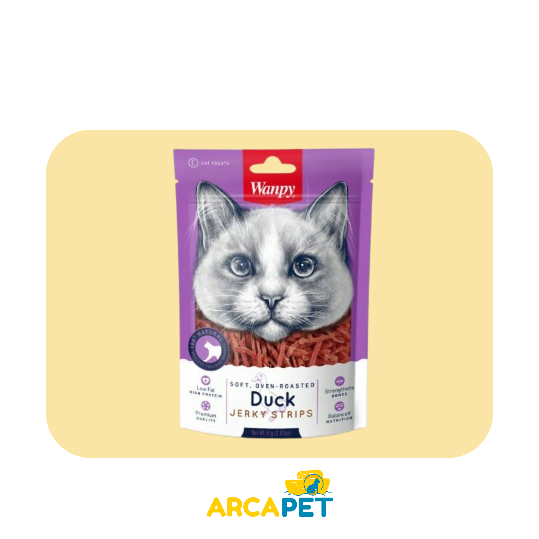 Wanpy Duck Jerky For Cats 80Gr