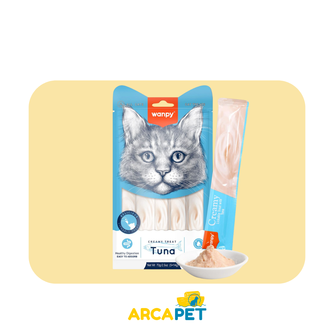 Wanpy Creamy Cat Sabor Atun 5uni