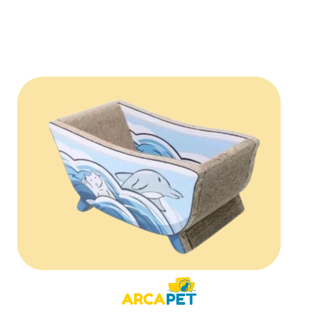 Rascador Bañera Para Gatos