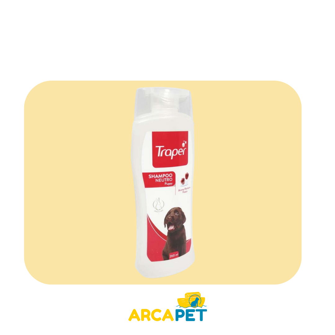 Shampoo Traper Puppy Aroma Cerezo En Flor 260 Ml