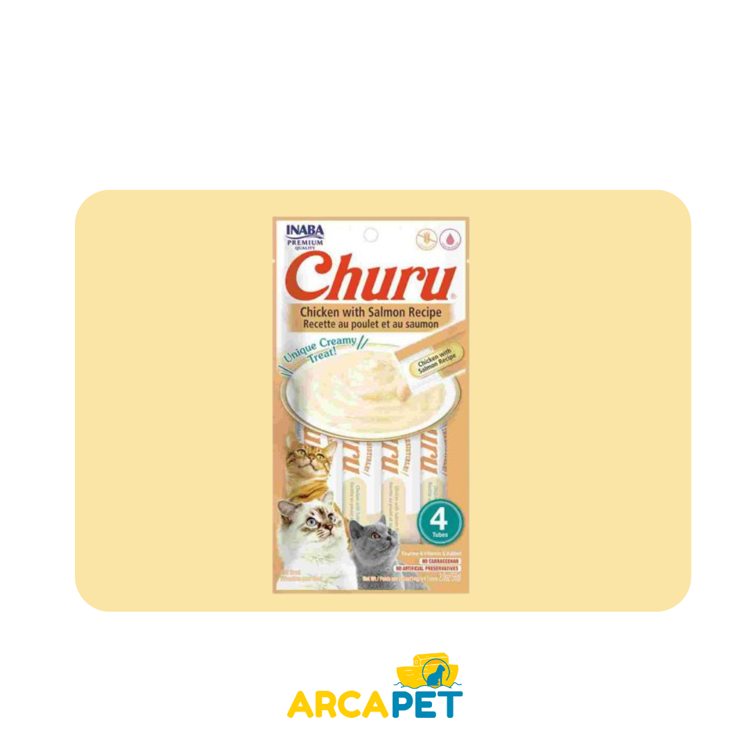 Churu Cat Pollo Salmon 4Uni 56Gr