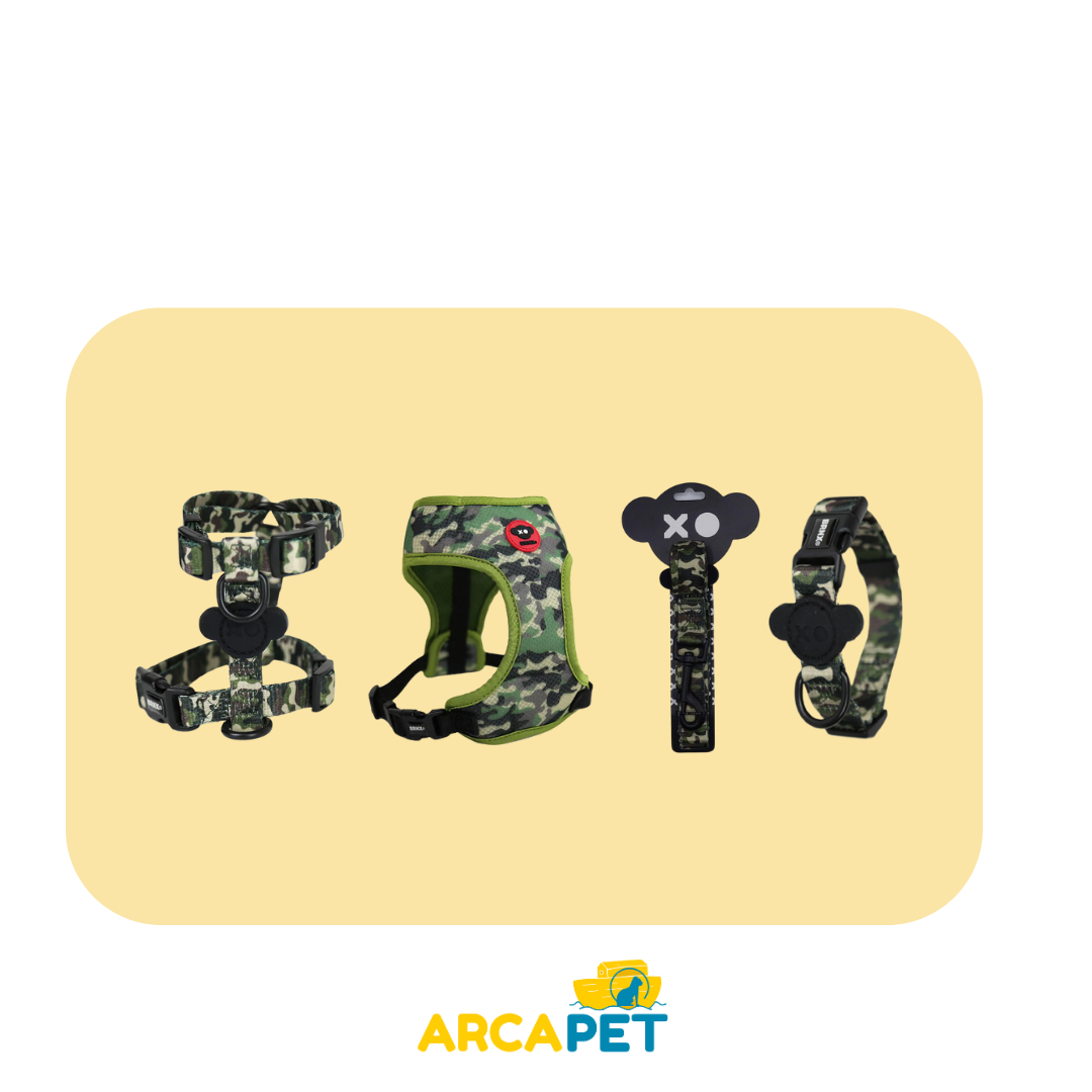 Arnes Pack BRNXCAMUFLAJE correa y collar talla M