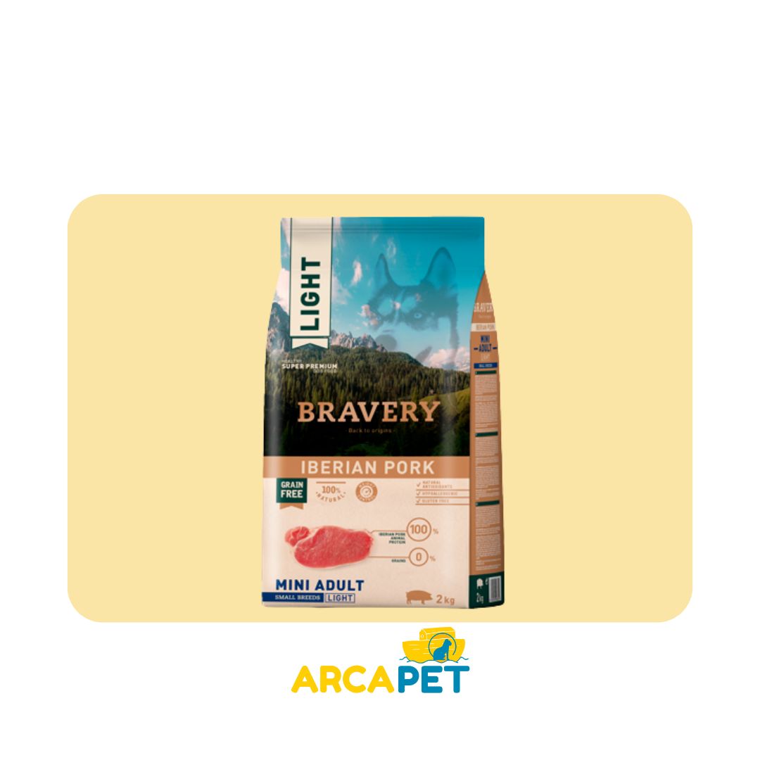 Bravery Light Iberian Pork Mini Adult Small Breeds 2KG