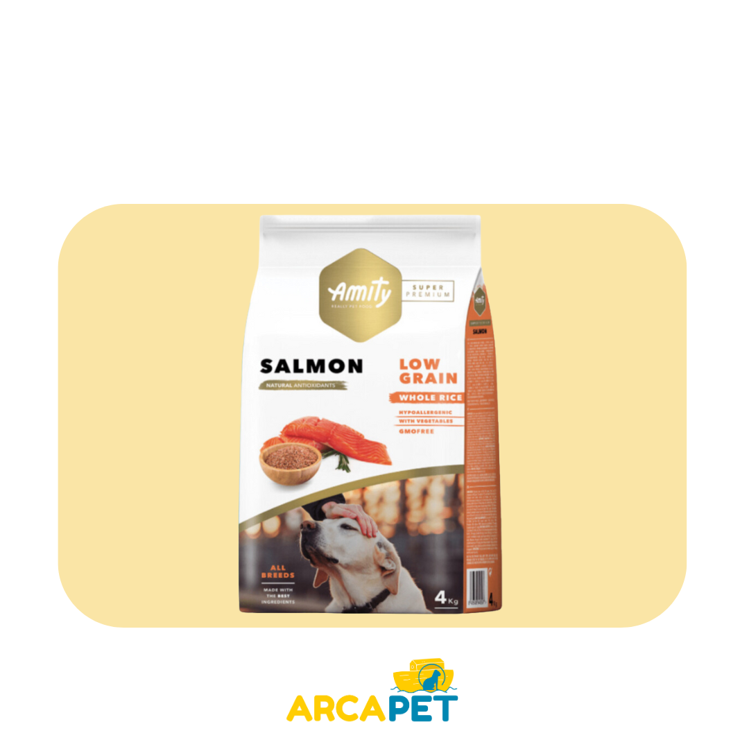 Amity Salmon Perro Adulto 4Kg
