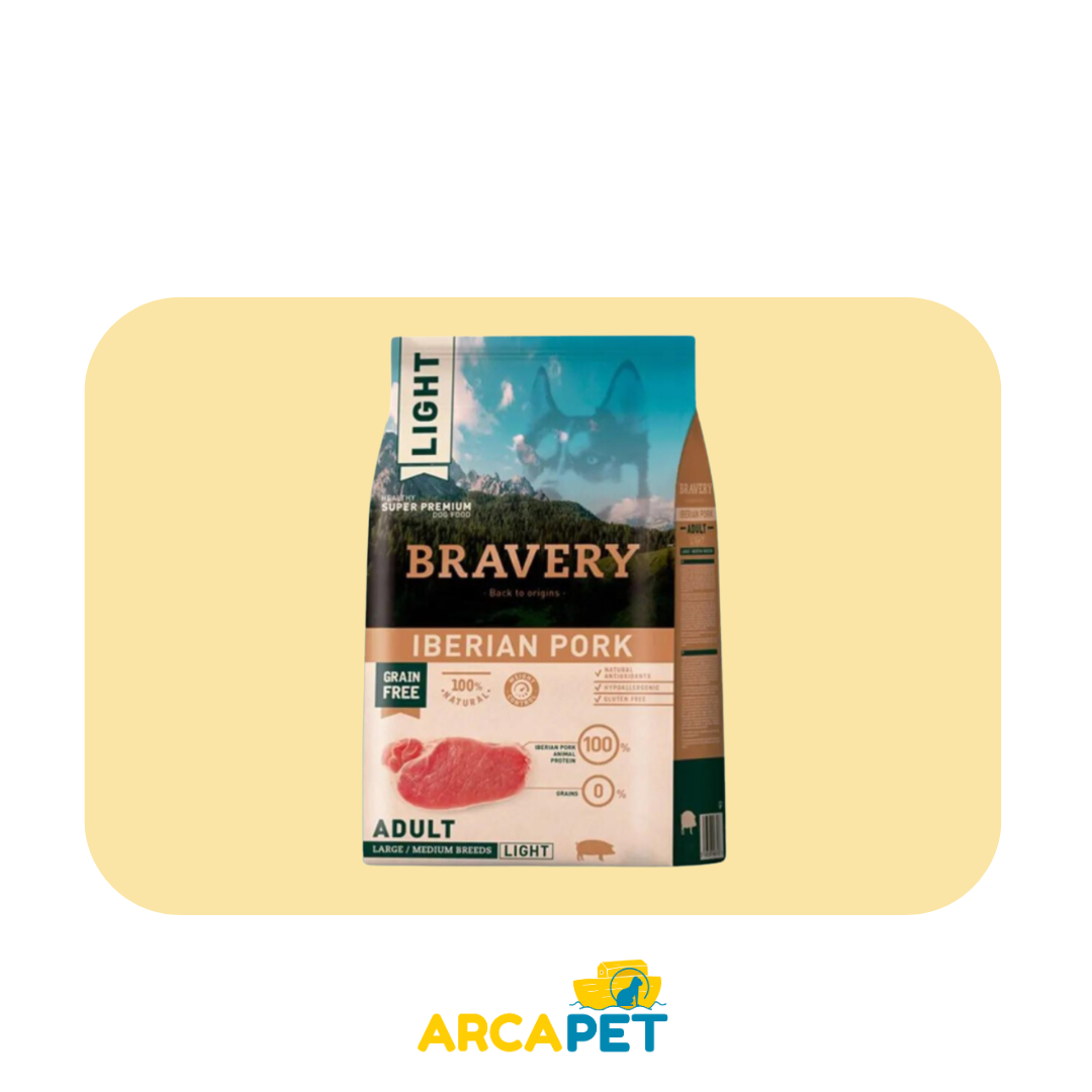 Bravery Ligth Iberian Pork Adult Large y Medium Breeds