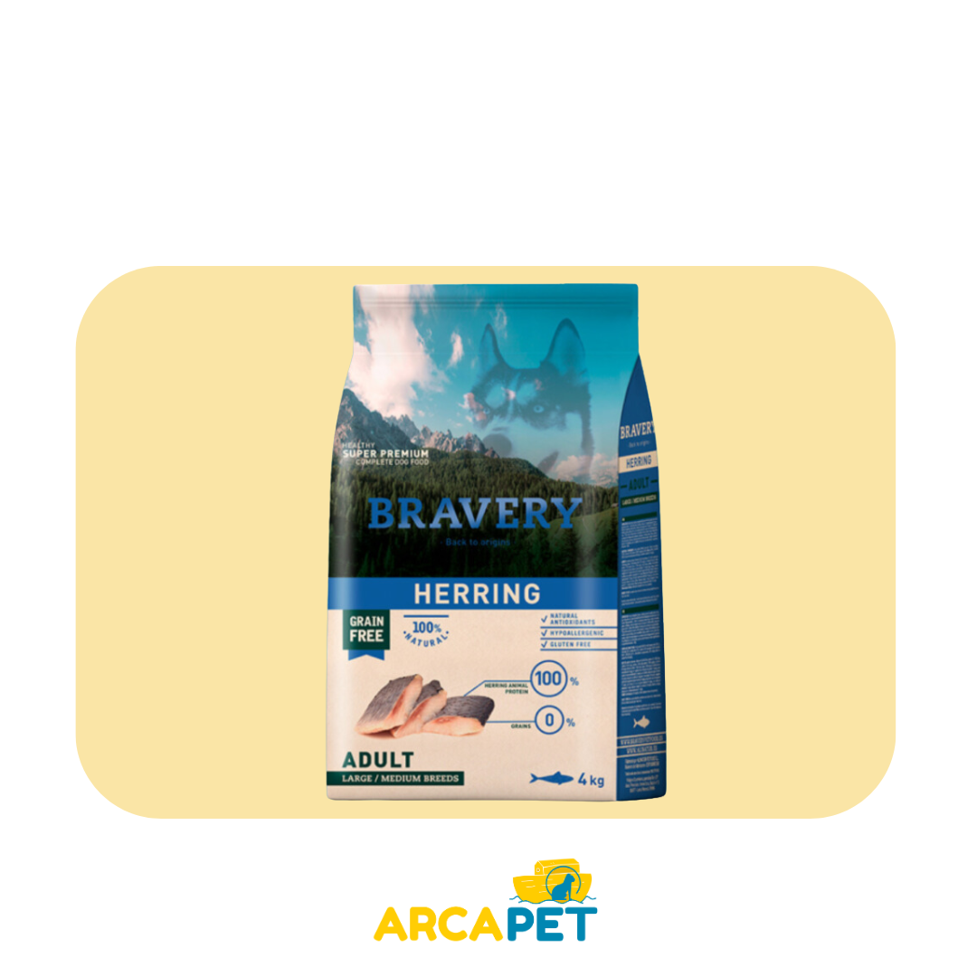 Bravery Herring Adult Medium Large Breed Dog
