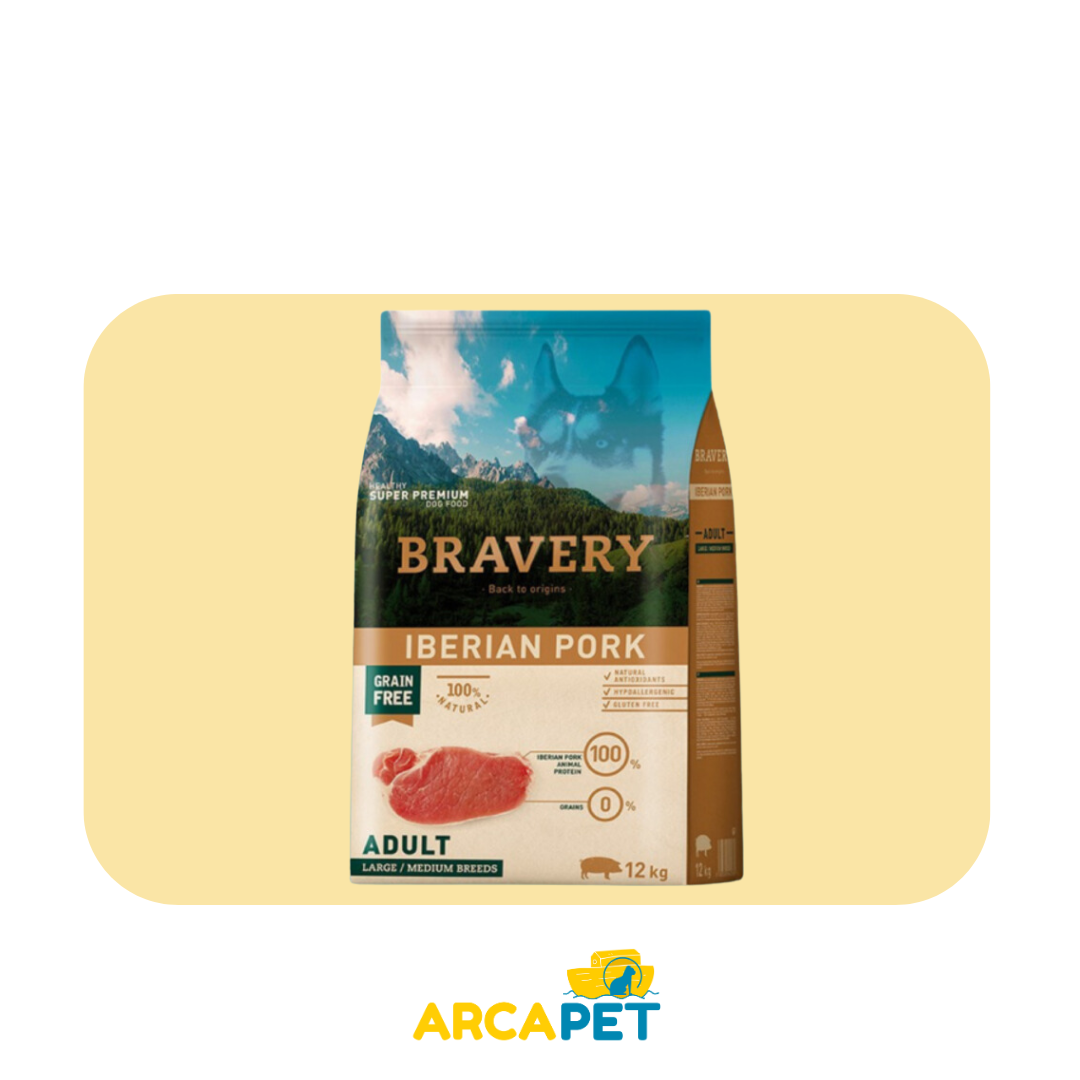 Bravery Iberian Pork Adult Large/Medium Breeds
