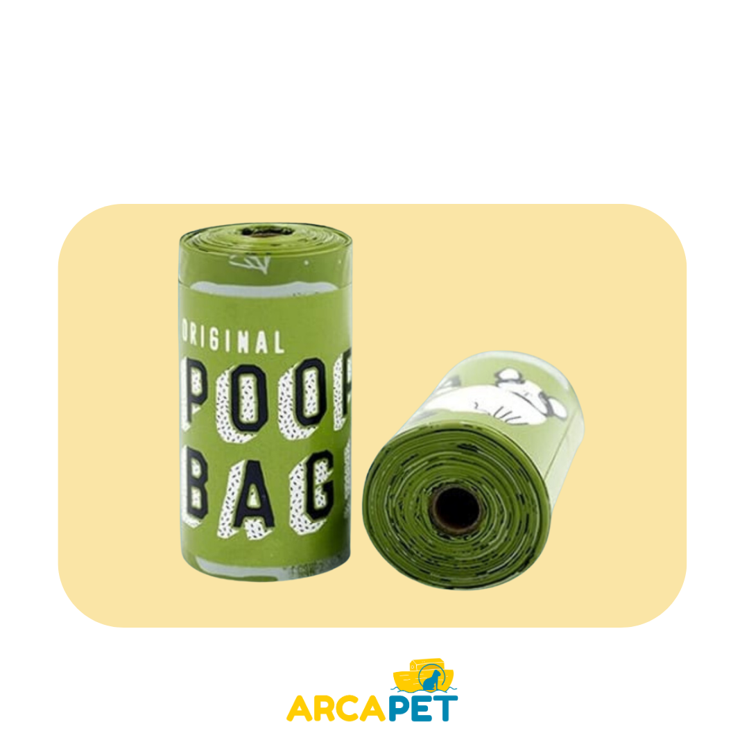 Bolsas Para Fecas Poopa Bag 15 Bio Rollo