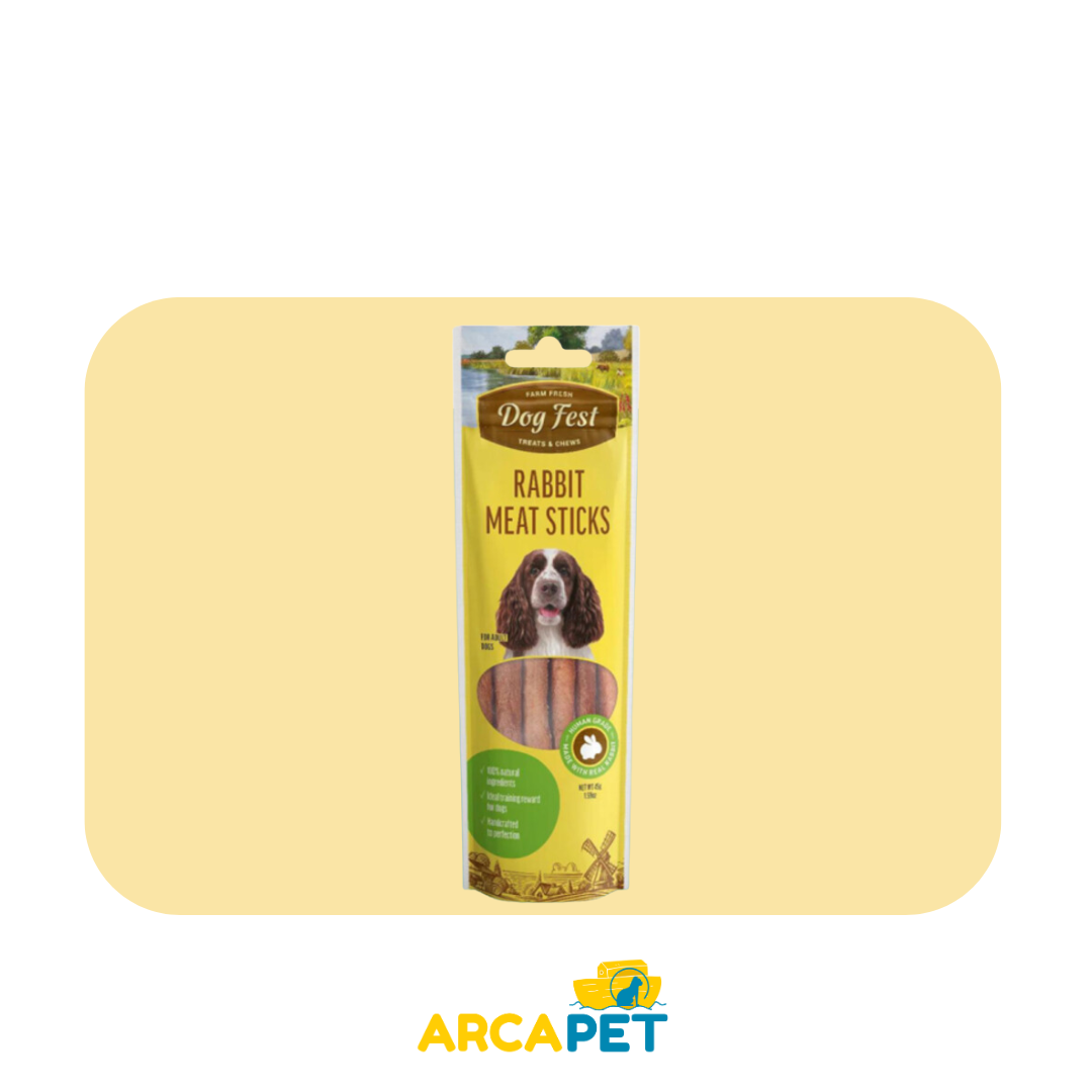 Dog Fest Barras de Carne de Conejo 45 gr