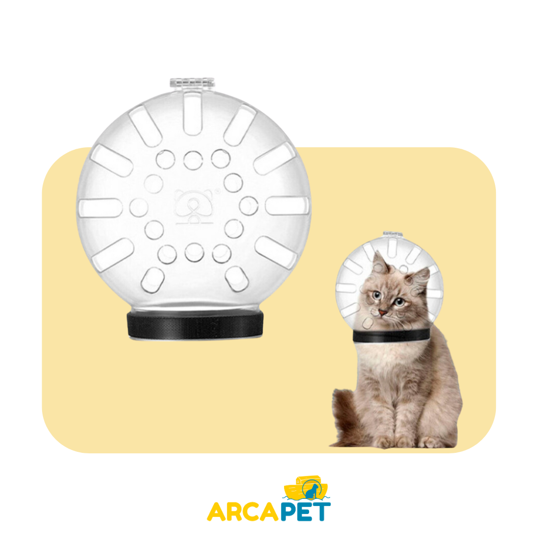 Casco Astronauta de Aseo Para Mascotas