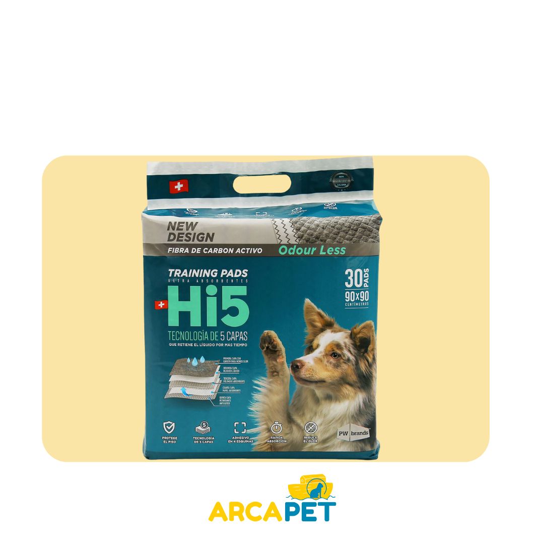 Sabanillas HI5 90X90 Con Carbon Activo 30unidades