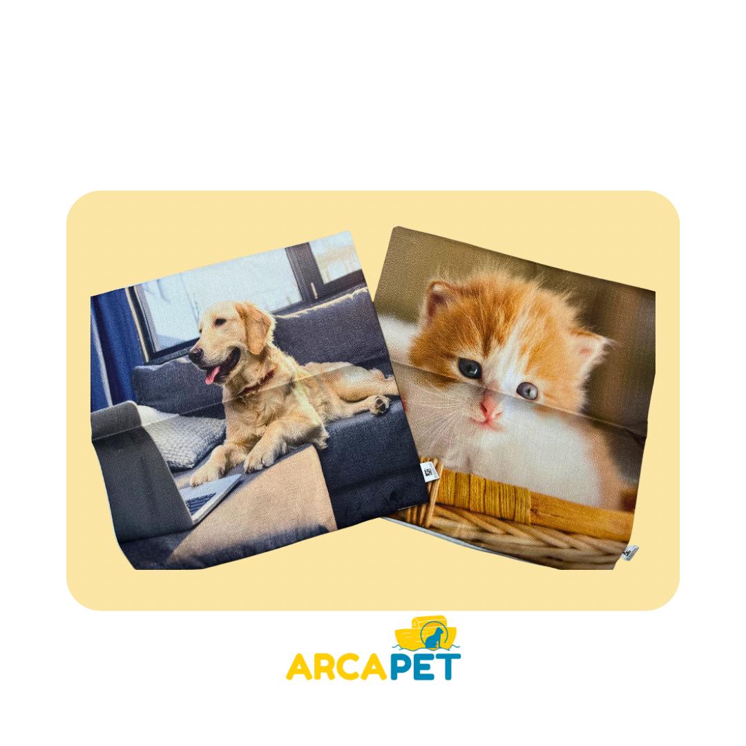 Funda Para Cojines Diseños Mascotas gatos