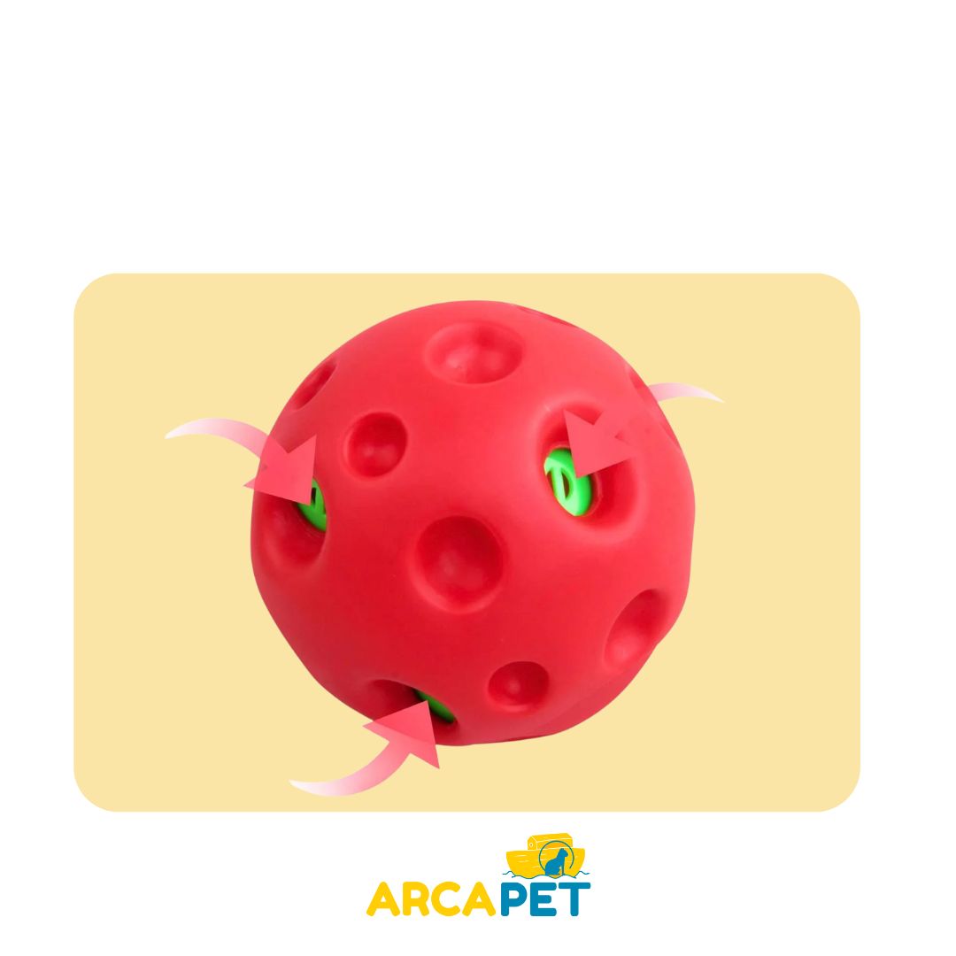 Pelota Dura Con Sonido Giggle Ball