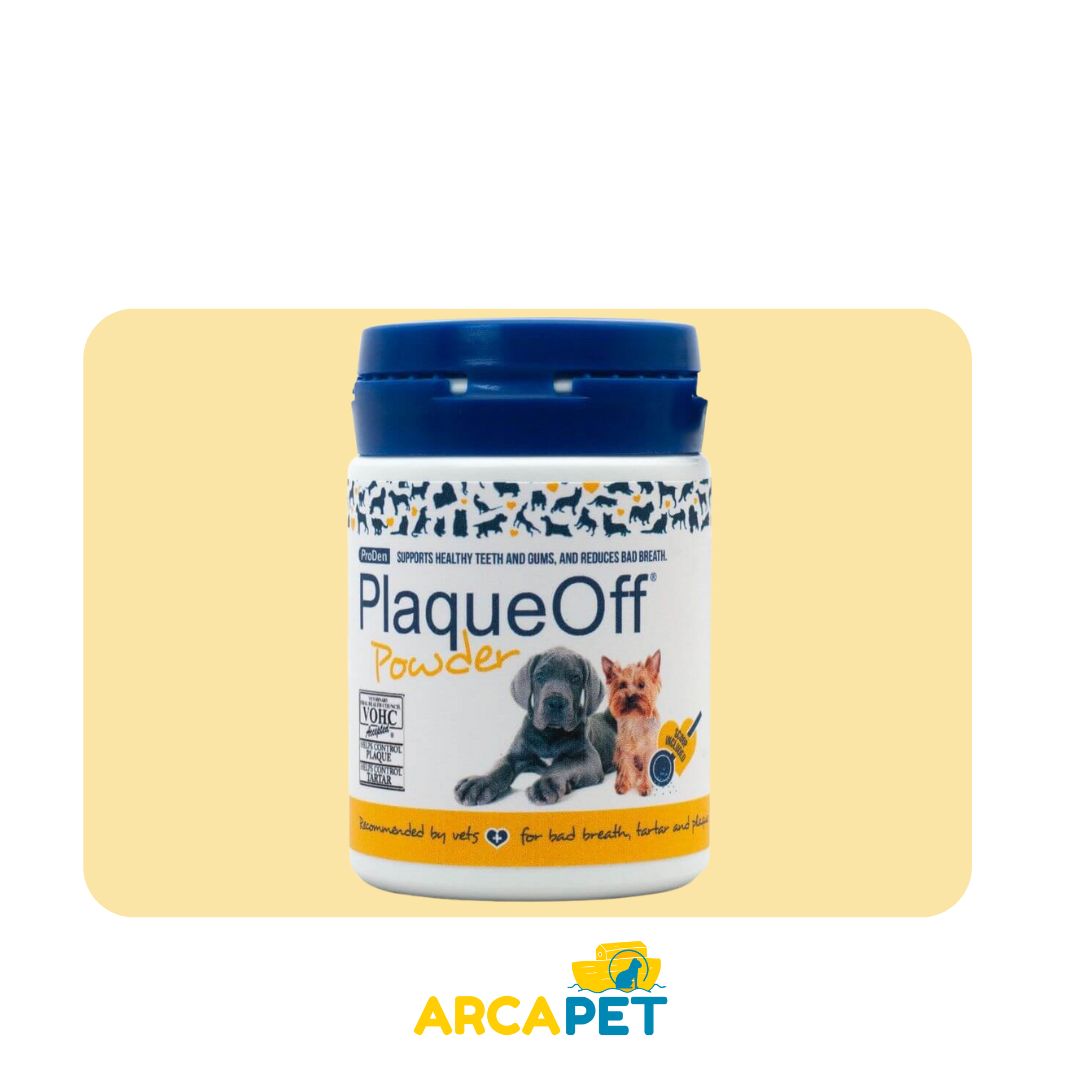 PlaqueOff Polvo Removedor de Sarro para Perros