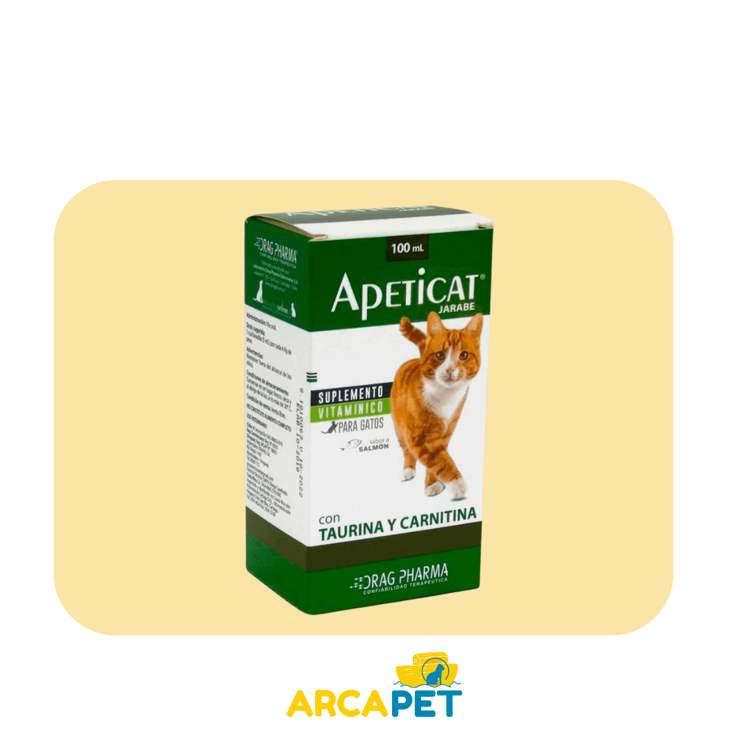 Apeticat Suplemento Vitaminico Jarabe Gatos