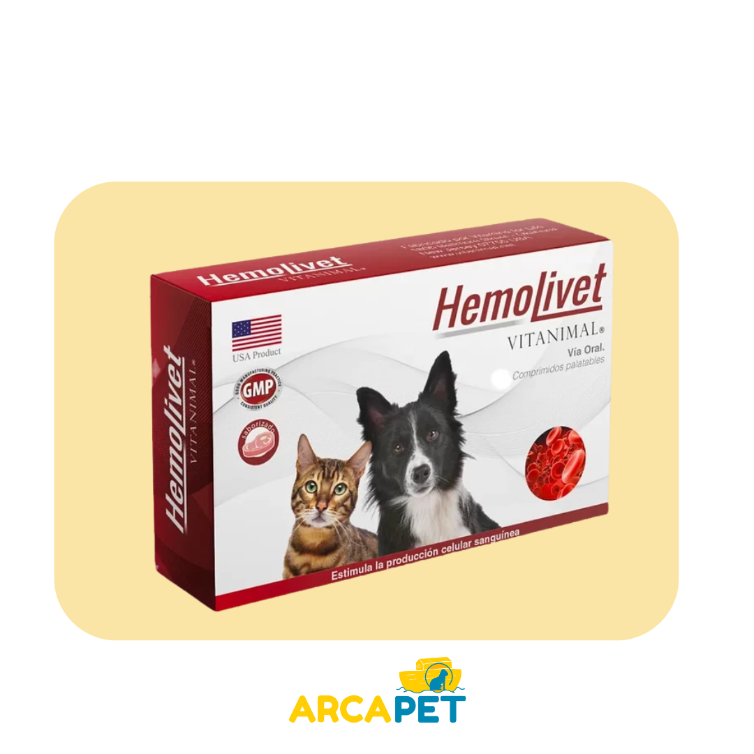 Hemolivet Vitanimal - 10 Comprimidos