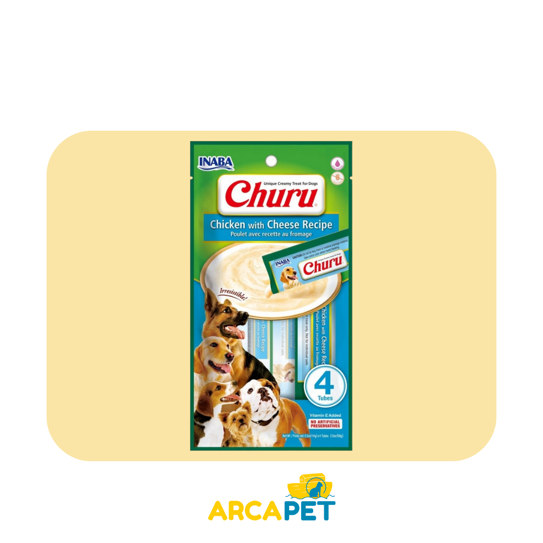 Churu Perro, Pollo con Queso,56gr