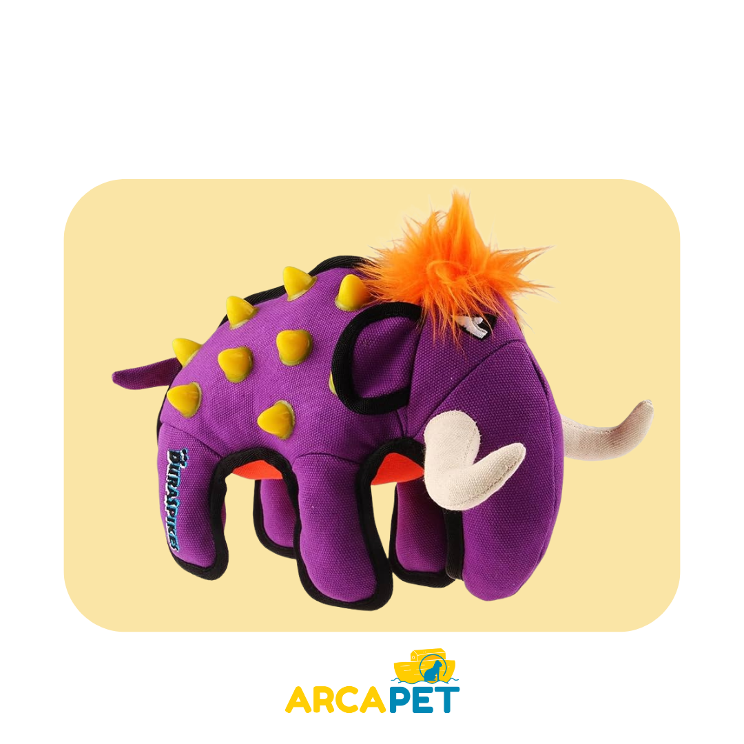 Juguete GiGwi Duraspike Mamunts celeste