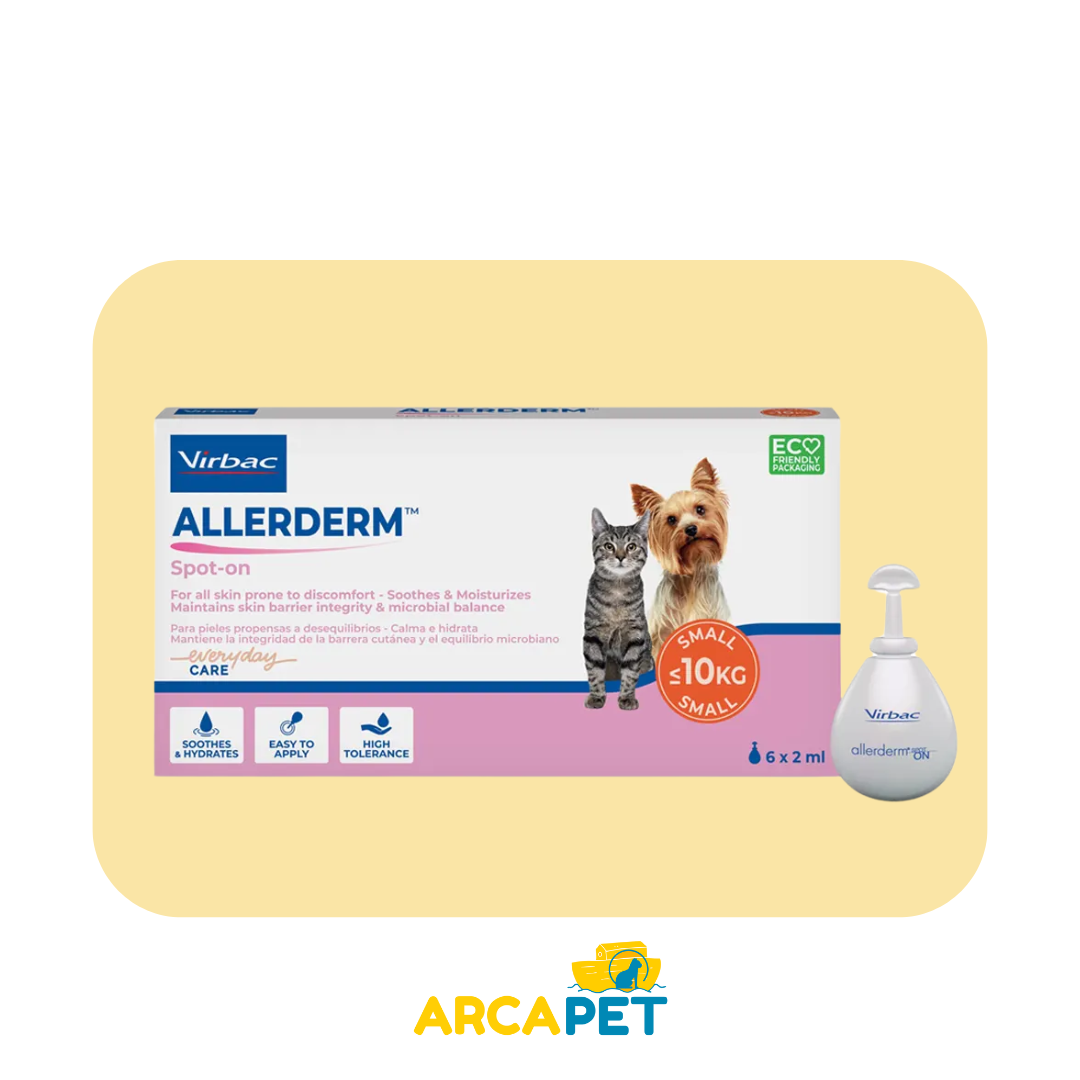 Allerderm Spot On Perros Y Gatos Hasta 10 Kilos Valor por Pipeta