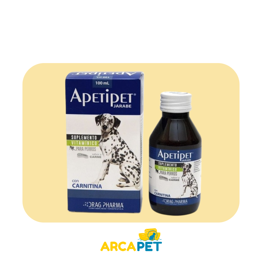 Apetipet Suplemento Vitaminico Jarabe Perros