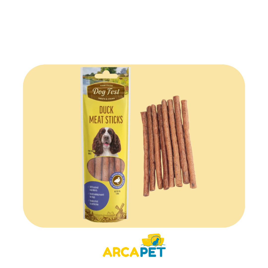 Dog Fest Barras de Carne de Pato 45 gr