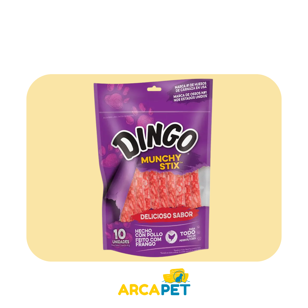Dingo Munchy Stick 90Gr 10Unidades