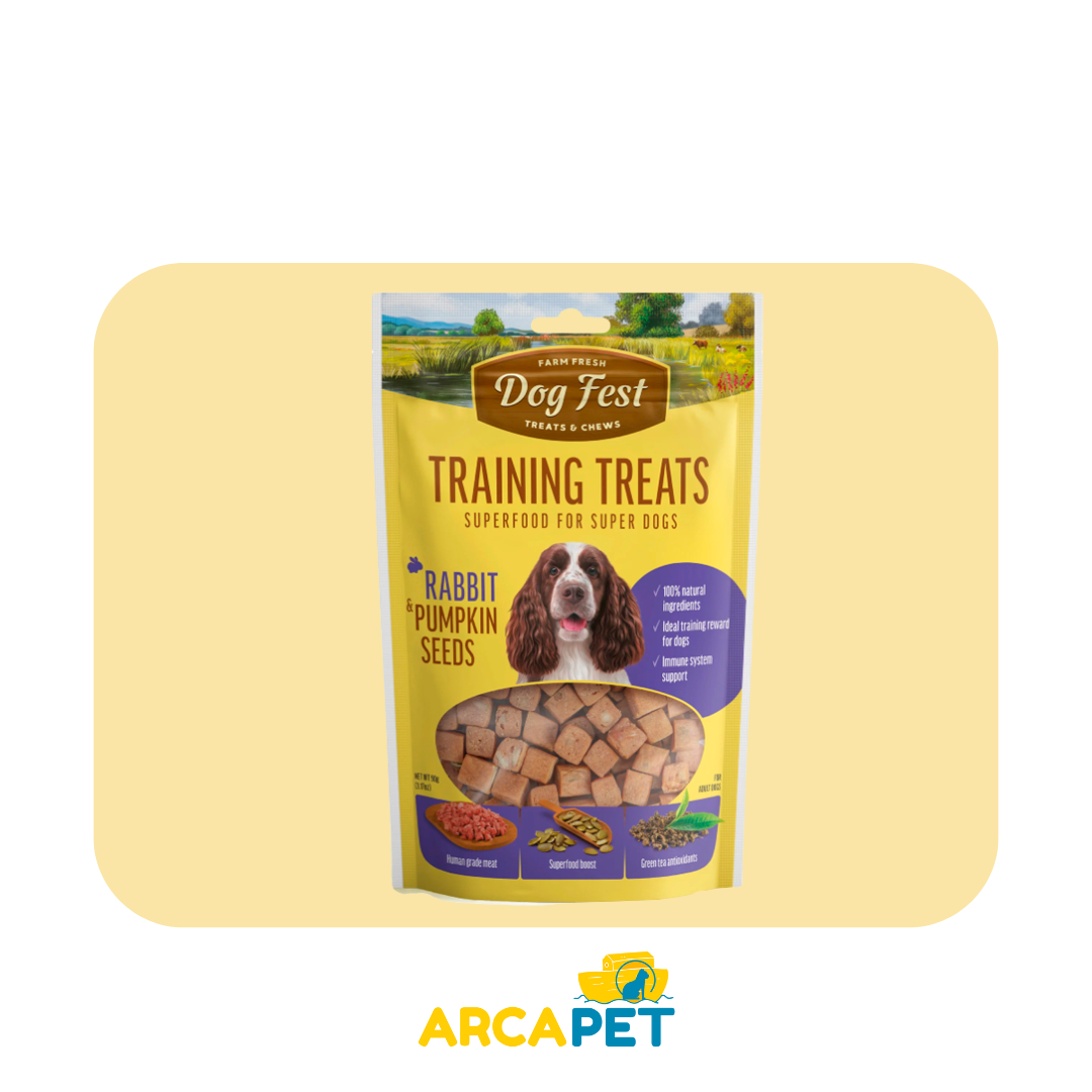 Dog Fest Sabor Conejo y Semillas de Calabaza 90 gr