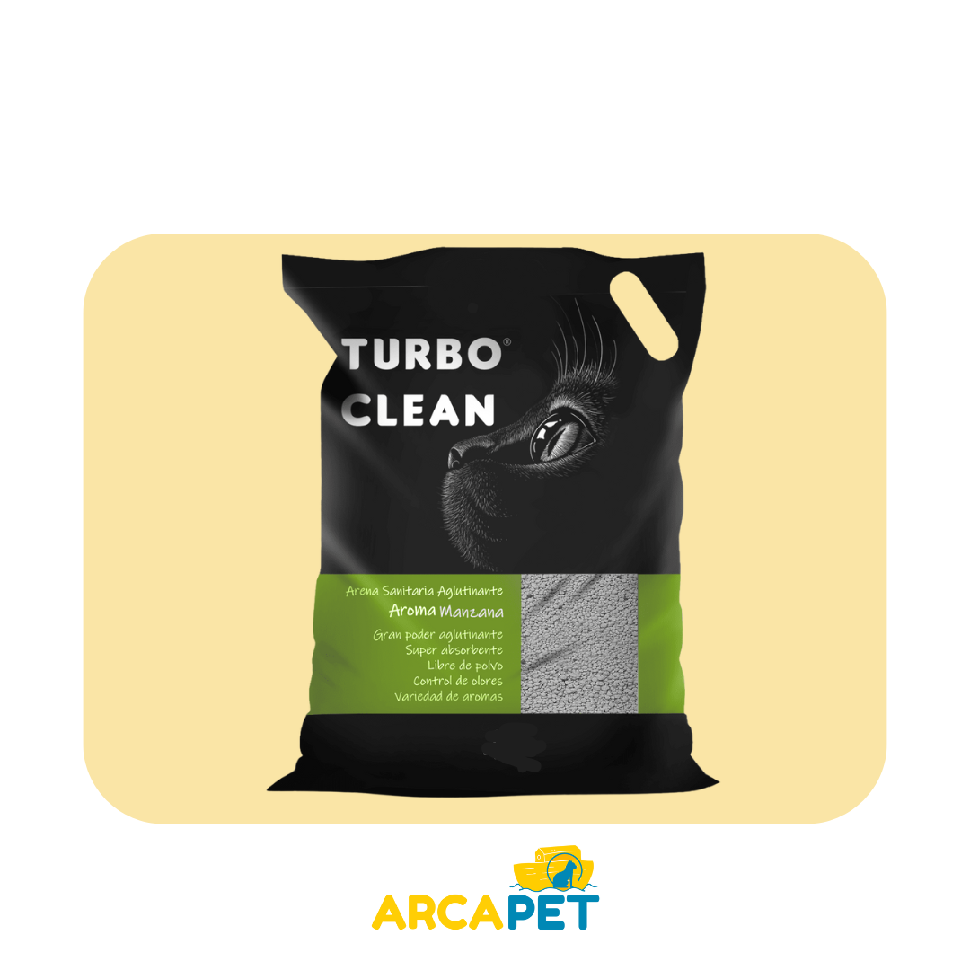 Arena Turbo Clean 20kg Manzana