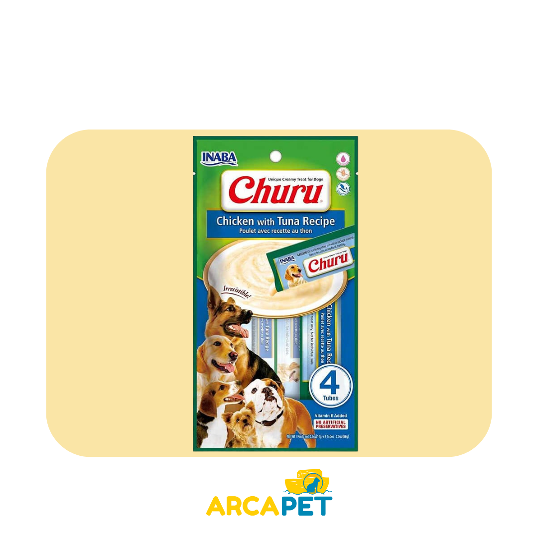 Churu Dog Pollo Con Atun 56 Gr