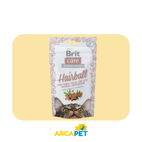 Brit Care Cat Snack Hairball 50 gr
