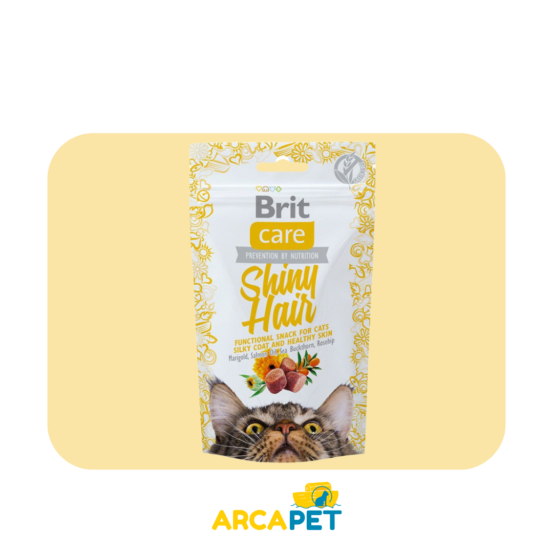 Brit Care Premios Shiny Hair para gatos 50 GR