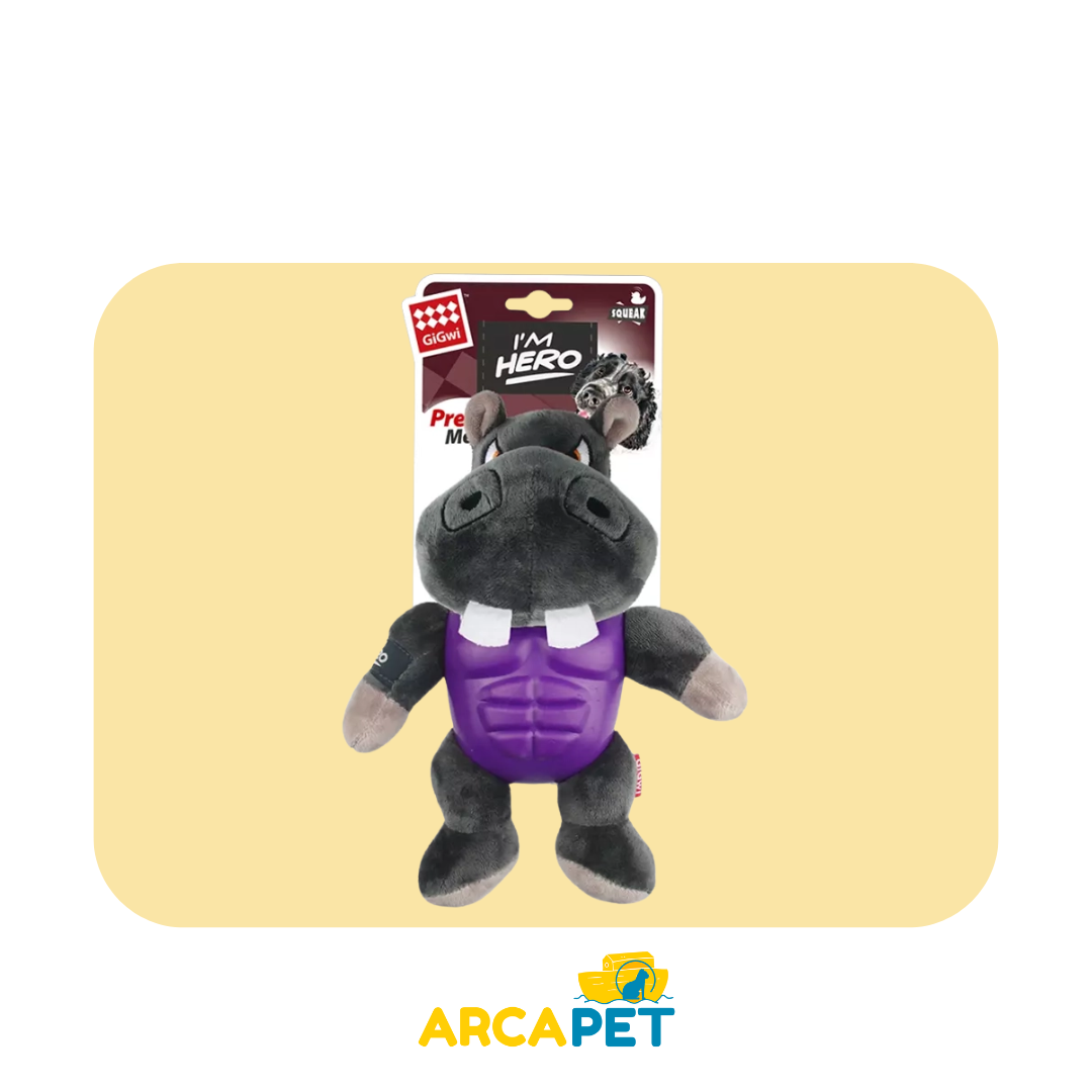 Juguete Gigwi Im Hero Hipopotamo