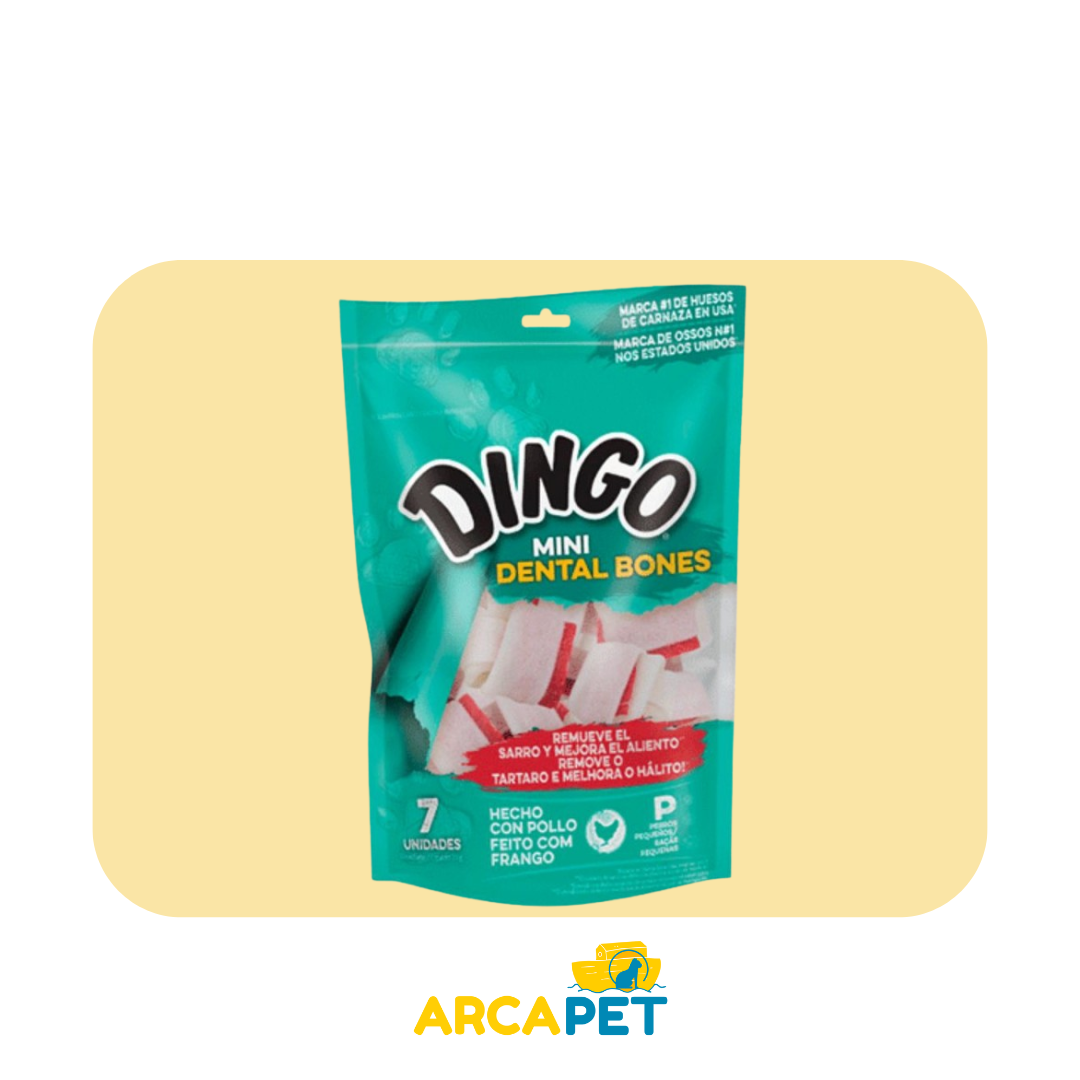 Dingo Mini Dental Bones 7 unidades