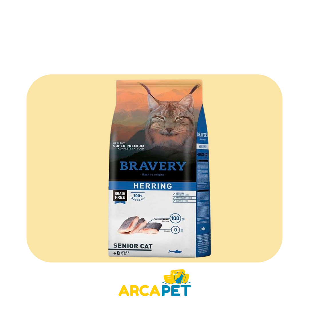 Bravery Herring Senior Cat 2kg