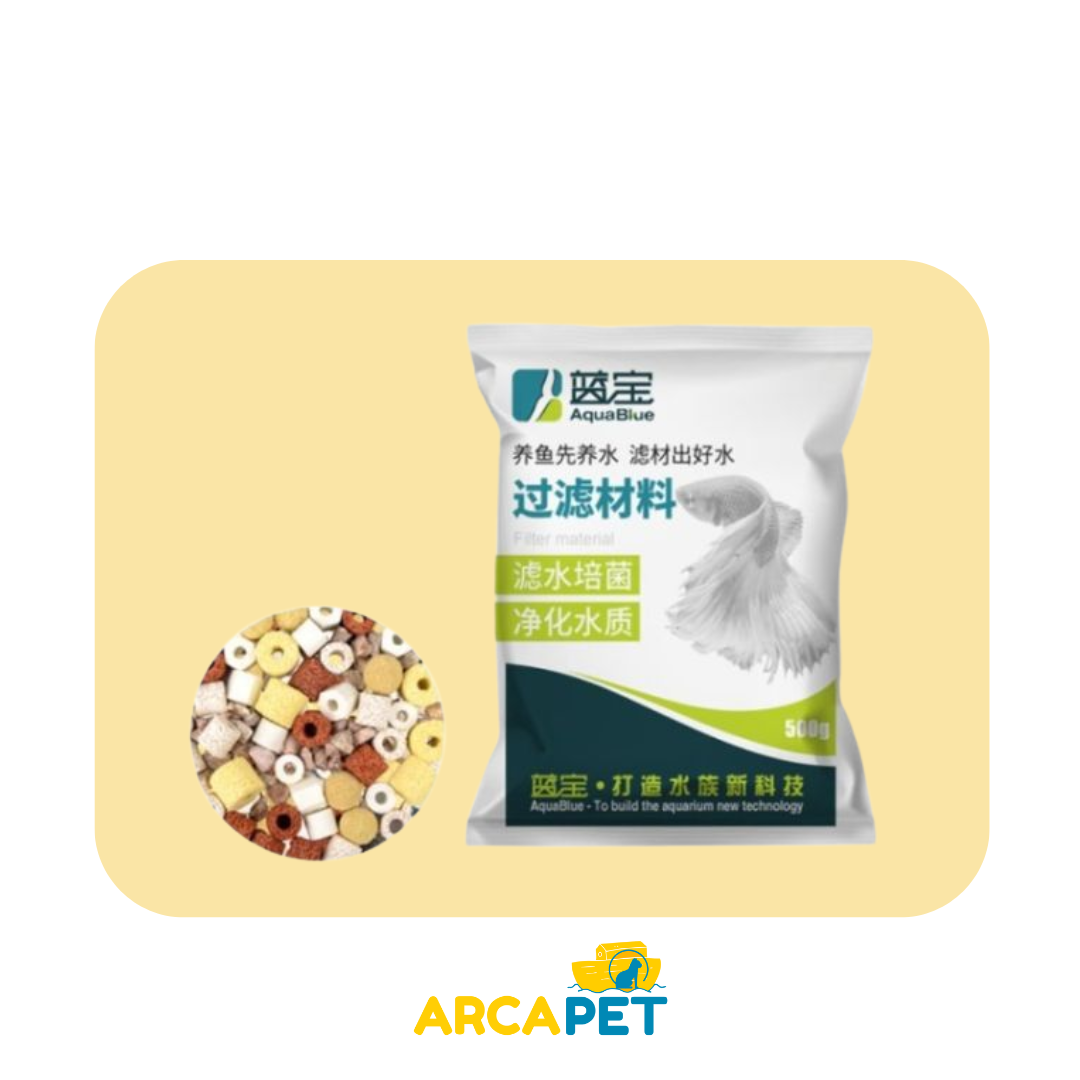 Material Filtrante Piedra Pome Redonda