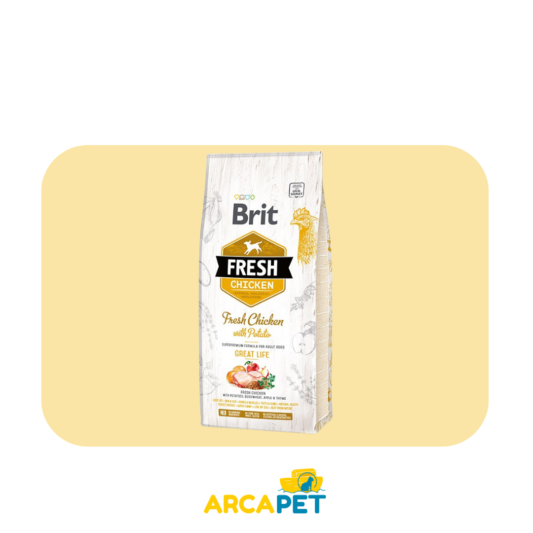 Brit Fresh Chicken With Potato Adult Great Life 2.5kg