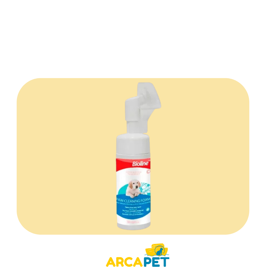 Bioline Espuma Limpia Patas para Perros 150 ML