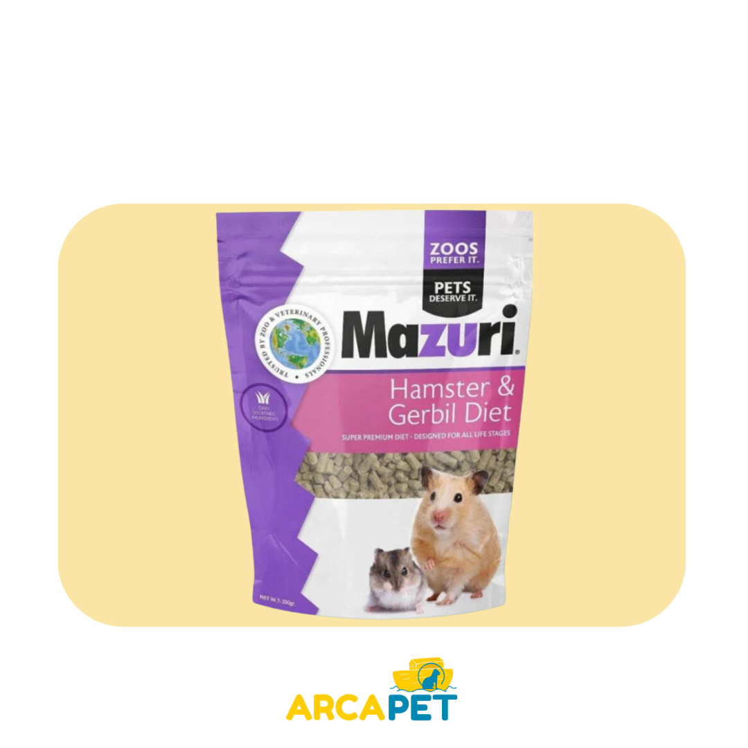 Mazuri Hamster y Gerbil Diet 350Gr