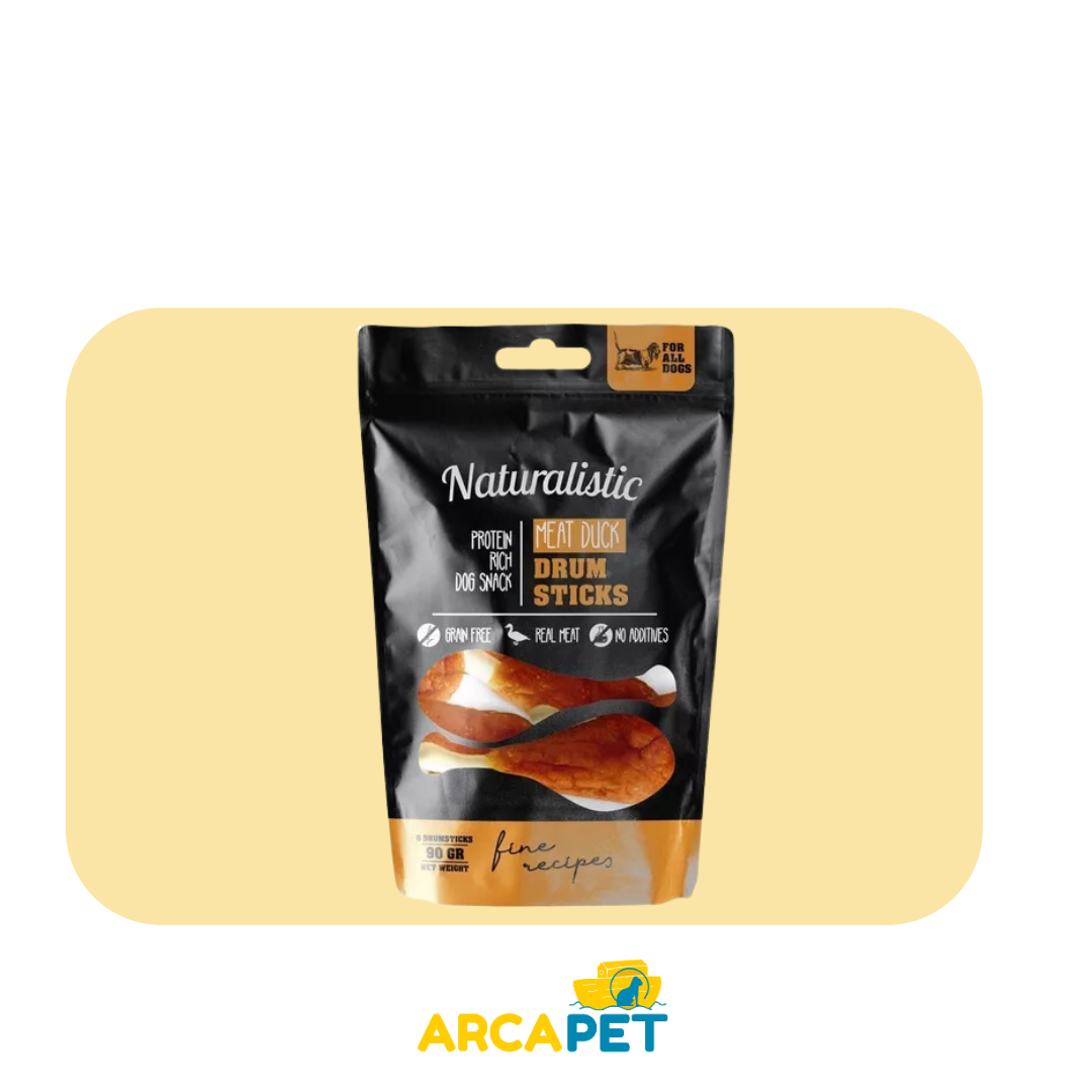 Naturalistic Drum Stick Sabor Pato 90 gr