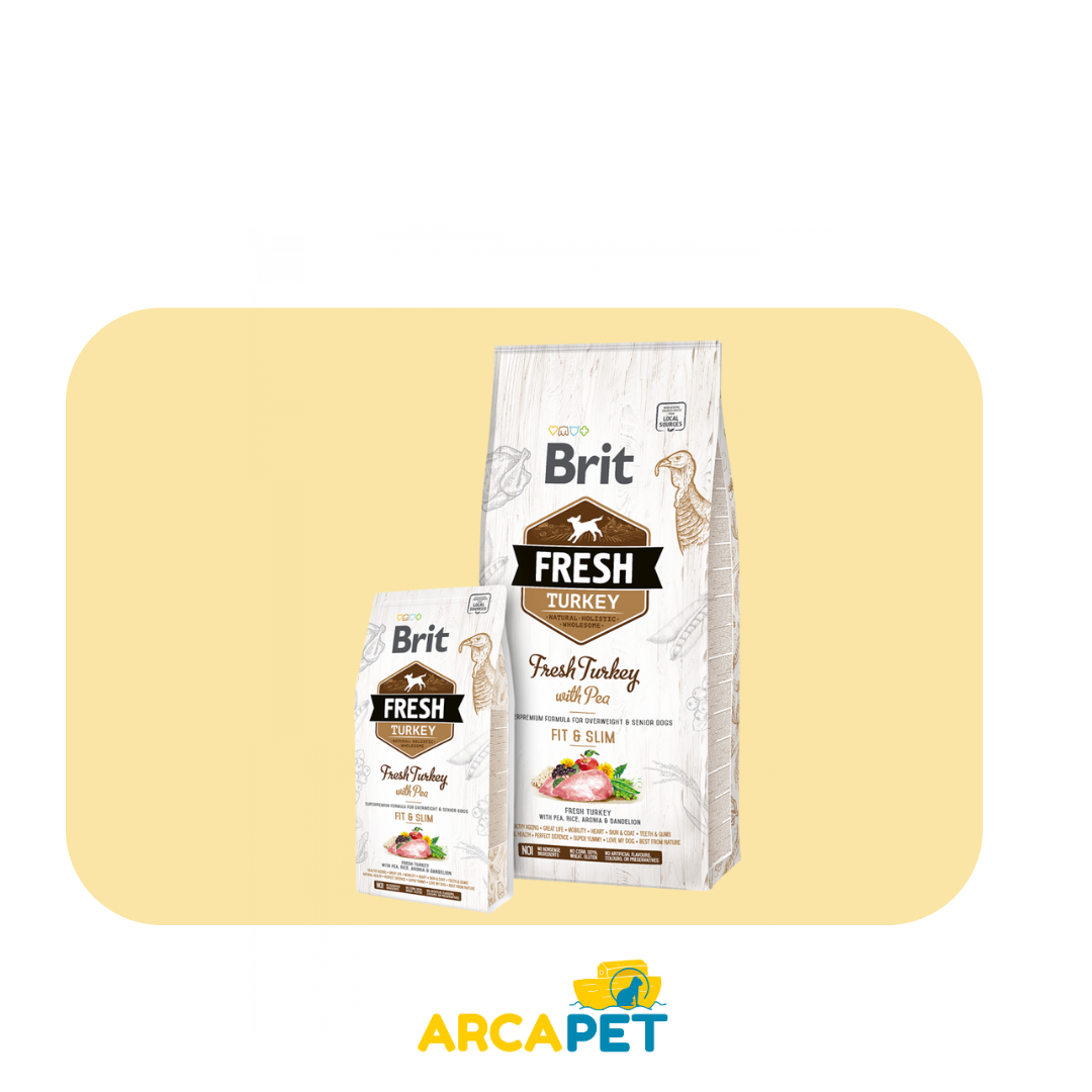 Brit Fresh Turkey Wirh Pea Adult Fit & Slim
