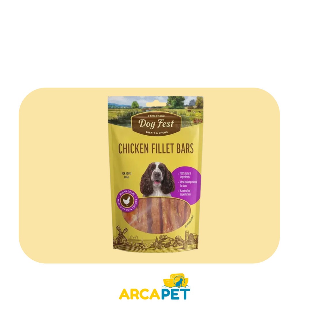 Dog Fest Barras de Filete de Pollo 90 gr