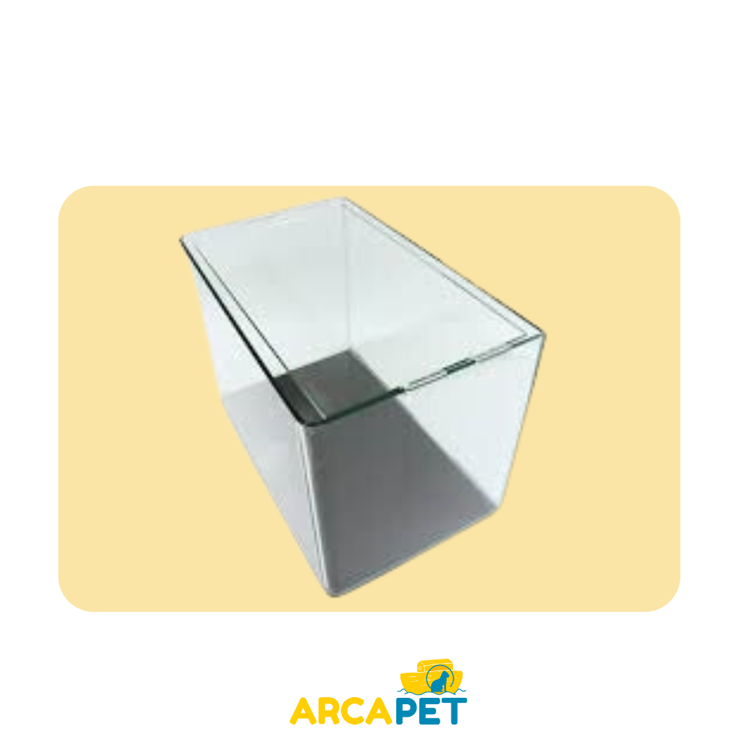 Acuario Vidrio Punta redonda